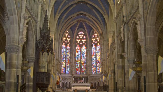 Intérieur de la basilique - Mattaincourt