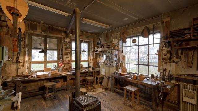 Atelier de guitares et mandolines des frères Gérôme