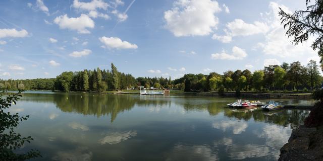 Panorama Lacs De La Folie J. Baudoin Industriel Photographe