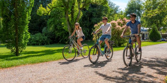 Velo Dans Le Parc De Vittel