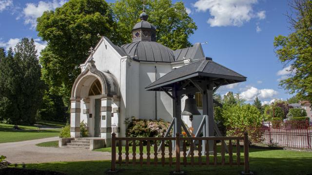 Chapelle Orthodoxe Exterieur Contrexeville Yenou Andre Photographe