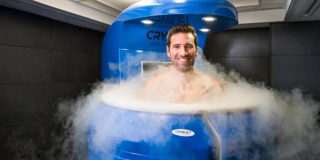 Cryothérapie au Vittel Spa @ Industriel photographe